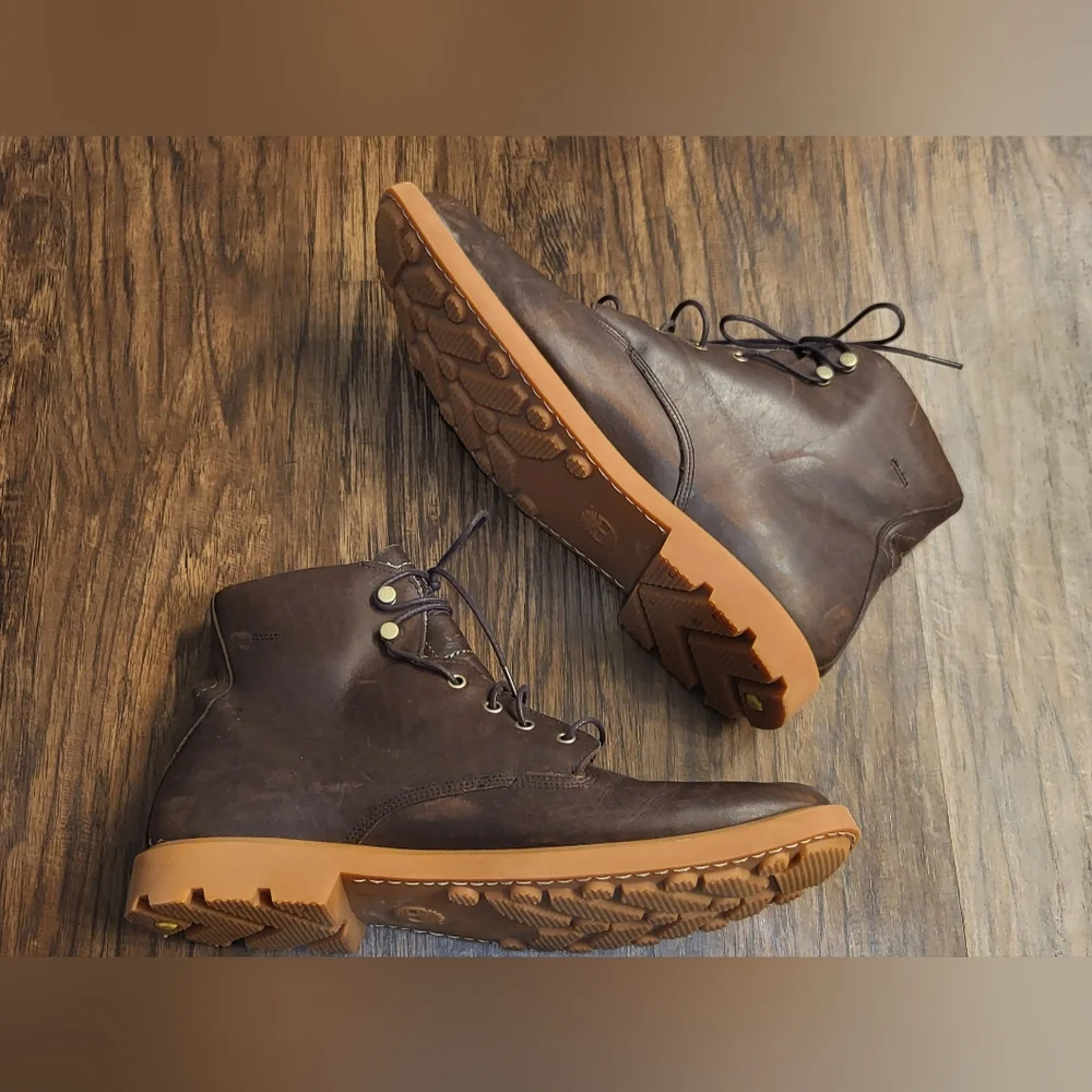 Timberland Belanger Waterproof Dark Brown Boots SZ 12 Streetwear Casual Outdoor